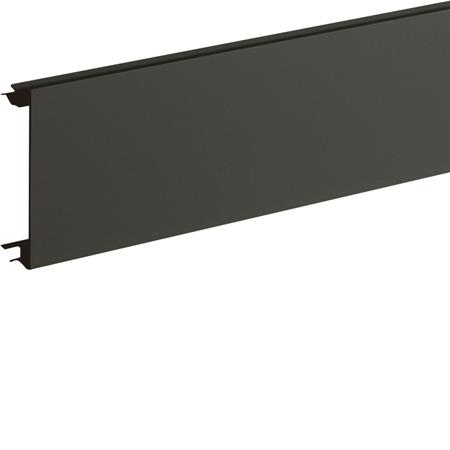 Kanallåg BR65 plast 80mm RAL 9011