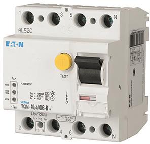 Fejlstrømsafbryder AC/DC RCCB HPFI 4P 40 A 30 mA type G/B