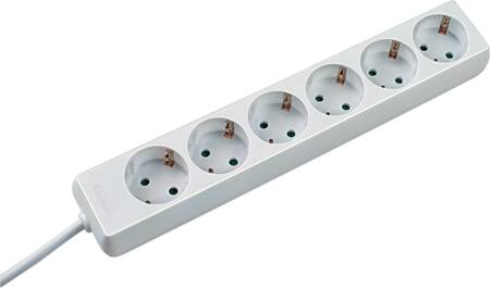 STIKDÅSE 6R M. JORD 1,5 M HVID