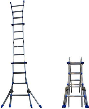 MULTI-TELESKOPSTIGE PRO, 4X6-TR. 6,4M