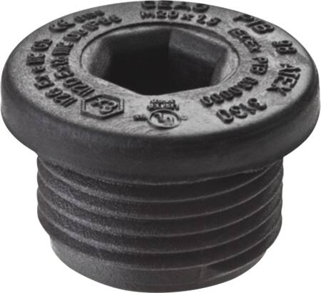 EX BLINDPROP M25X1,5 SORT PA