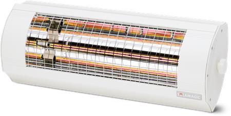 Solamagic terrassevarmer ECO+ PRO 2000 watt HVID