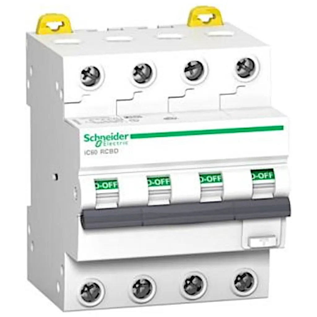 HPFI relæ AC/DC 40A 4-Polet 30MA, Type B