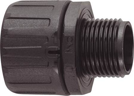 FORSKRUNING PA66 F/Ø34-S-M32 SORT