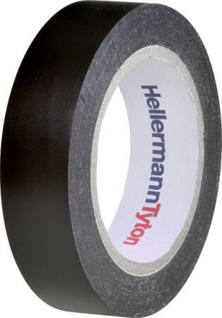 HelaTape Flex 15 mm x 10 m sort 10 ruller