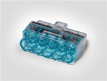 SAMLEMUFFE 5 LEDERE BLÅ 75STK.