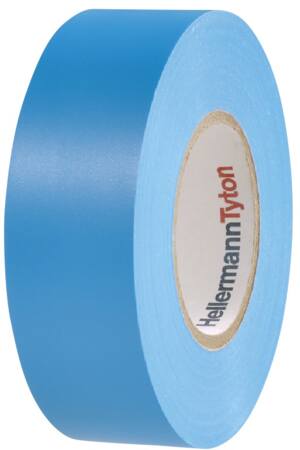 TAPE PVC VINYL BLÅ 0,18X19MM 20M