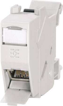 IE Dataudtag din skinne med Cat.6A modular jack