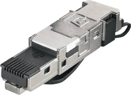 IE Modular plug K6A RJ45 Tool-free steady tech Ø0,85-1,6mm