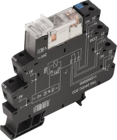 RELÆMODUL TRS 24VDC 2C/O