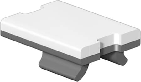 KLEMMEMÆRKE HVID DEK 5/8MM WS