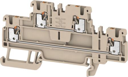 Gennemgangsklemme A2T 1.5 beige