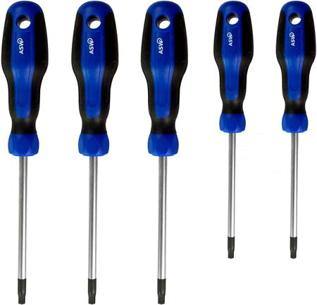 SKRUETRÆKKERSÆT 5 STK TX