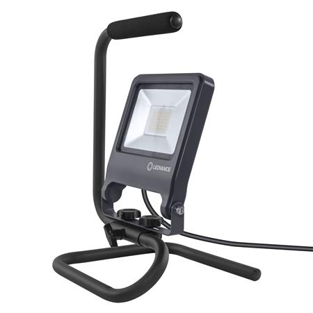 LED WORKLIGHT S-STAND 30W 840 SORT