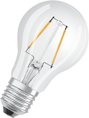 LED STANDARD 2,5W/827 (25W) FIL E27