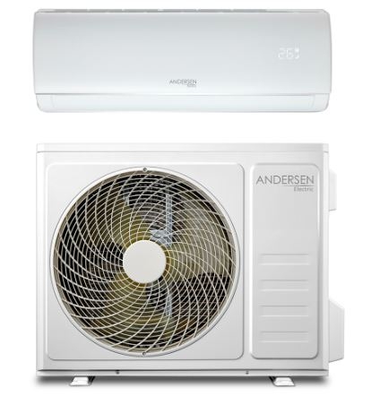 AE 9000 varmepumpe / aircondition m. Wifi, (A+/A++), <63 m2