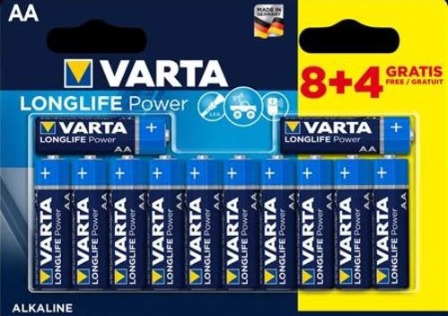 VARTA Longlife power AA 12 stk