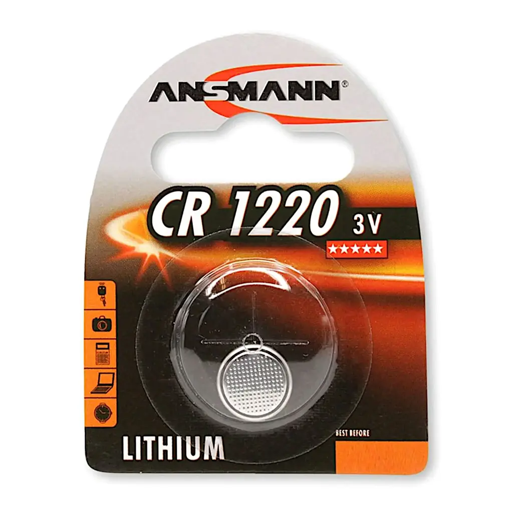 CR1220 Lithium 3,0V knapcelle batteri
