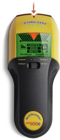 Zircon HD900C Multiscanner Lægte og stålregel søger