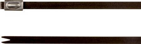 Kabelbinder rustfri stål  316 coated  MBT14SFC  4,6X362