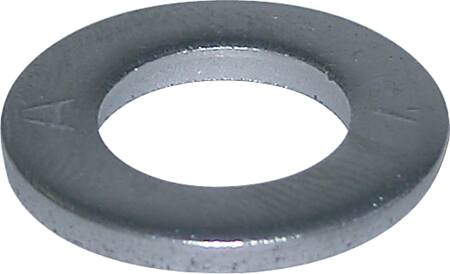 SKIVE M4 ELFORZINKET 4,3X9,0MM DIN 125A