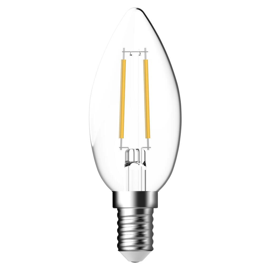 2,5W LED Kerte pære E14. 250Lm 2700K