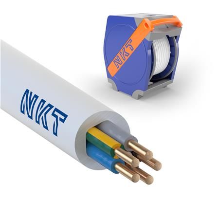 Installationskabel EXQ XTRA Dca 5G1,5 Hvid QADDY 400