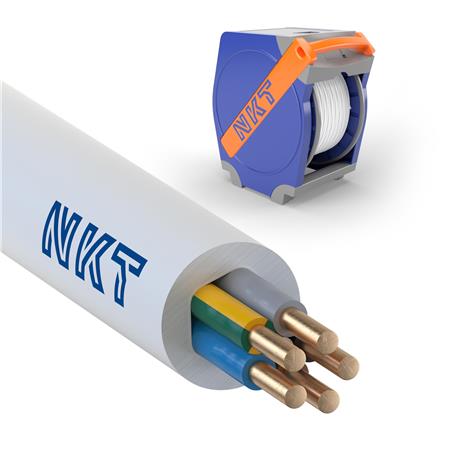 Installationskabel EXQ XTRA Dca 5G2,5 Hvid QADDY 350