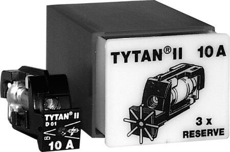 TYTAN II - Sikringsskuffe 61-920 3X13A kpl