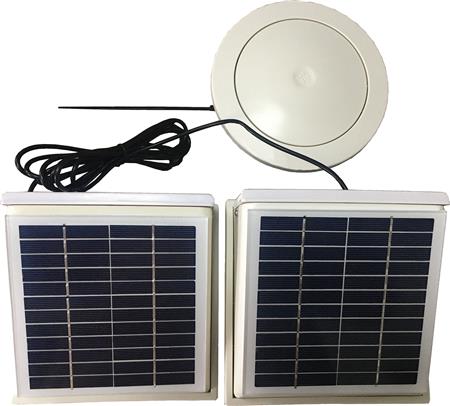 SOLCELLEVENTILATOR SUNMEX DOUBLE