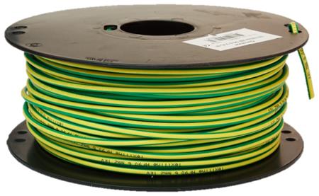 LEDNING TEXILINE HF90 6 MM² GUL/GRØN