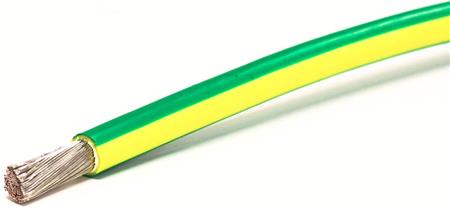 LEDNING TEXILINE HF90 25 MM² GUL/GRØN