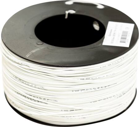 LEDNING TEXILINE TW 0,75 MM² HVID