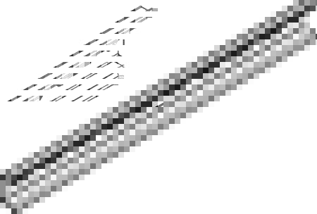 Din-skinne høj 2 modul