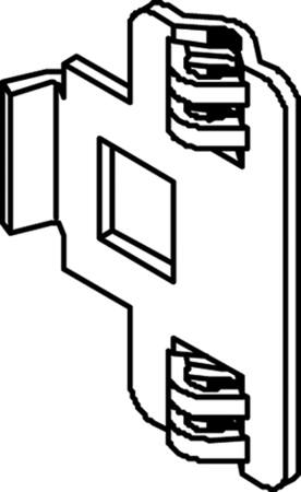 Beslag for vandret bevas