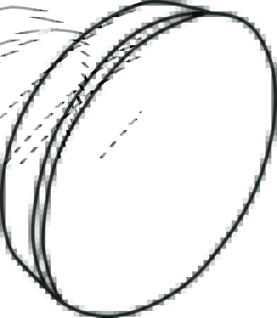 Blindprop f sokkel ø64 RAL 7035 - grå 2275-1064