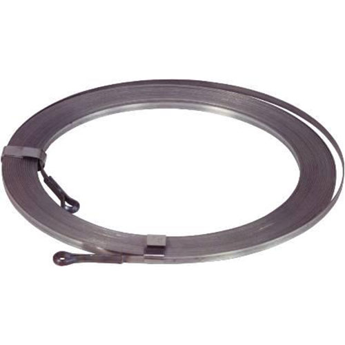 Søgefjeder i metal 20m med 2 øjer, 3,5x0,5mm