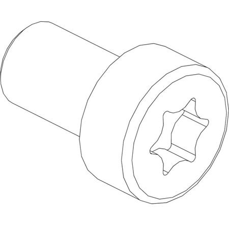 Cylinderskrue torx 3101-0816