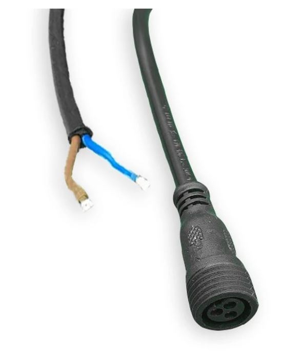 LED lysskinne CCT startkabel - 50 cm, sort