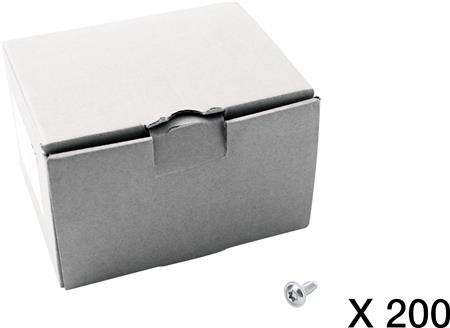 200 Skrue gevindformende torx flange 3045-0614Q1