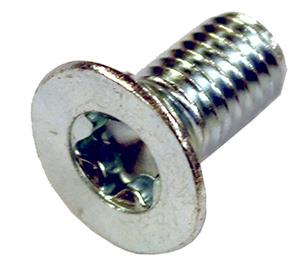 Skrue undersænket torx med 2 kontaktpunkter