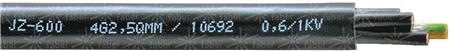 STYREKABEL  7G0,75 YSLY-JZ BLACK UV - TR