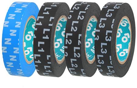 FASEMARKERINGSSÆT TAPE 5RL ASS
