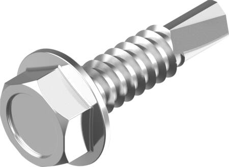 BORSKRUE 4,2X13MM A2 6-KT 7MM DIN7504K