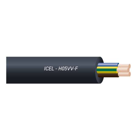 LEDNING 3G1,5 H05VV-F SORT R50