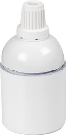 FATNING E27 M/AFL HVID