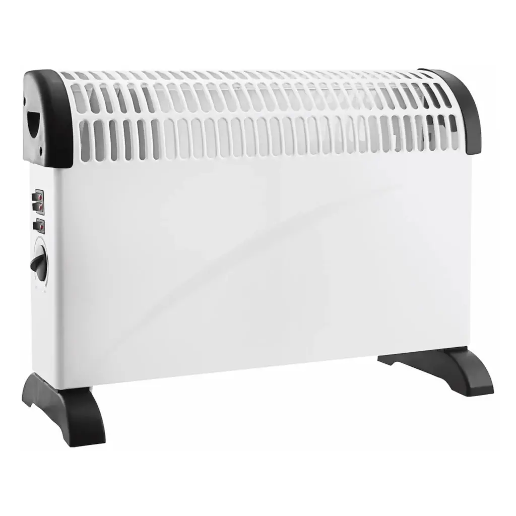 Konvektorradiator med turboblæser