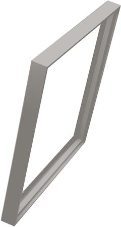 PLANO RAMME LED PANEL 598X598X50 HVID