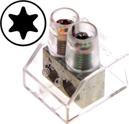SAMLEMUFFE 10Q KLAR DOBB TORX10 (100STK)