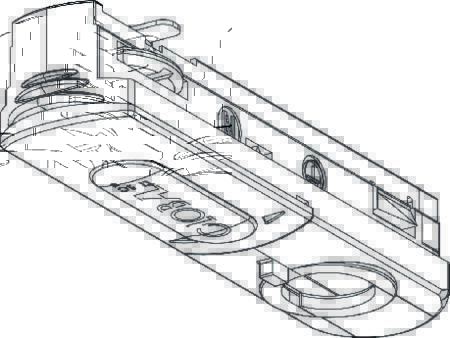GLOBAL ADAPTER GB 66-2 1F M/TILBEHØR SO